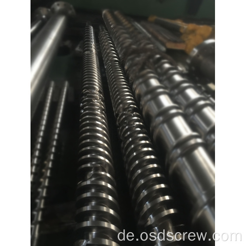 Schneckengehäuse für Bausano MD 125/30 PLUS Parallel-Doppel-Doppelschnecken-Zylinder-PVC ROHRPROFIL Bimetall